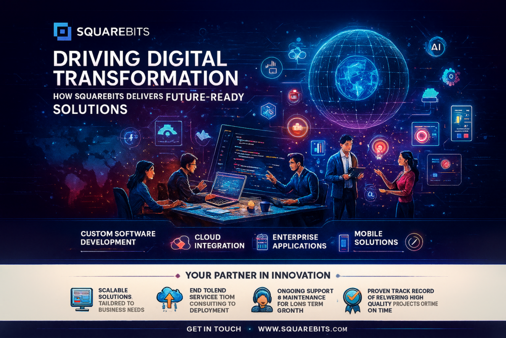 Driving Digital Transformation: How SquareBits Delivers Future-Ready Solutions