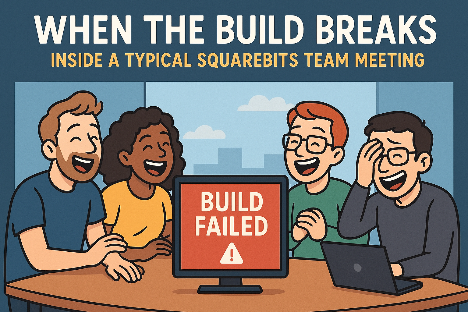 When the Build Breaks: Inside a Typical SquareBits Team Meeting
