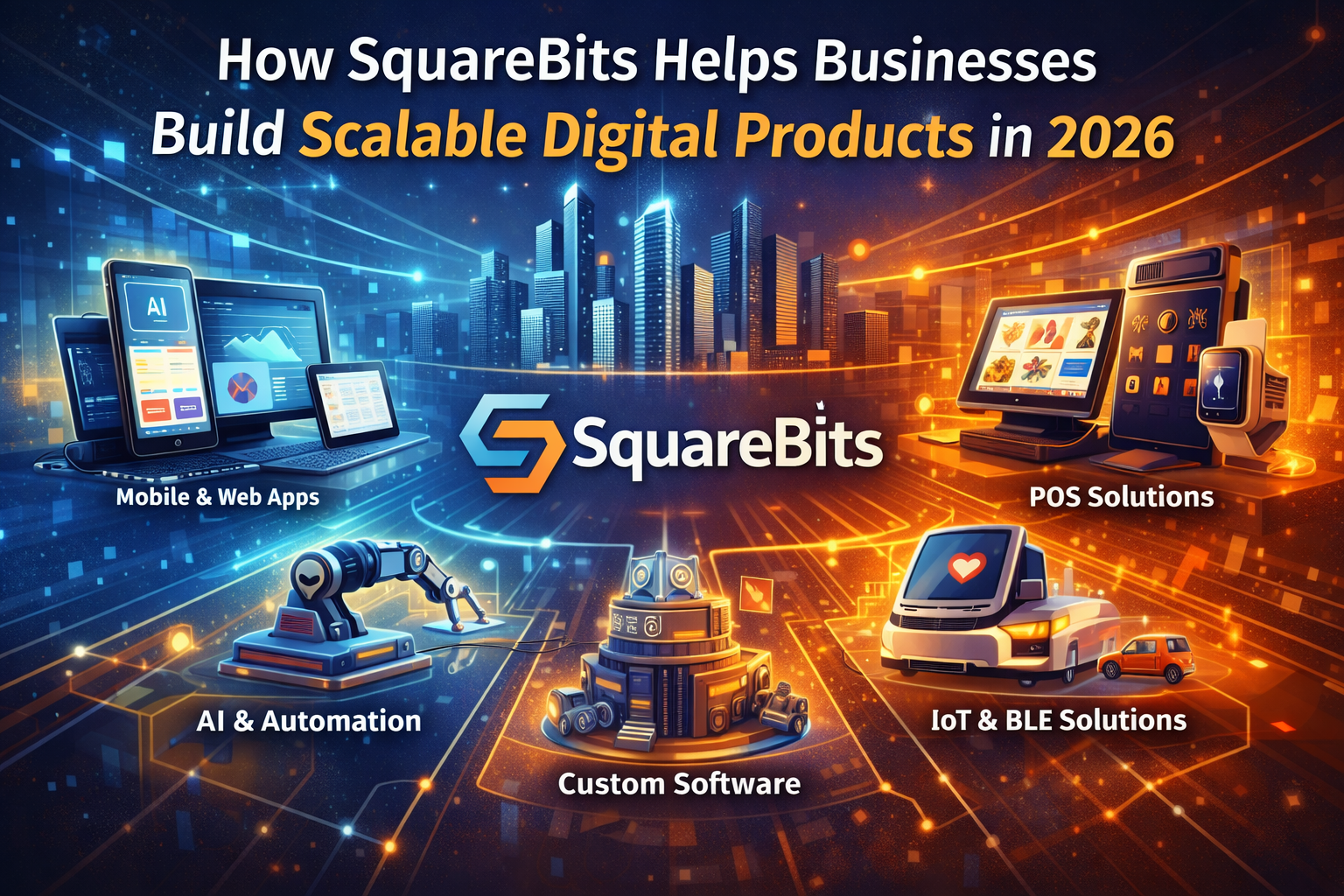 How SquareBits Helps Businesses Build Scalable Digital Products in 2026